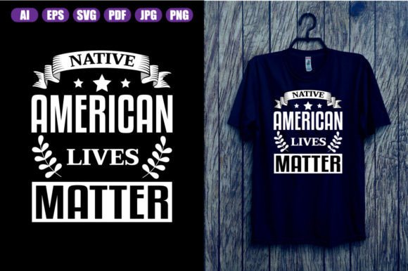 American Indigenous Day T-Shirt Design Graphics