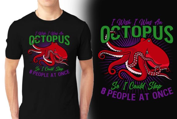 I Wish I Was an Octopus Graphics