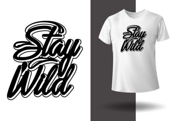 Stay Wild Graphics: T-Shirt Designs Asset Review